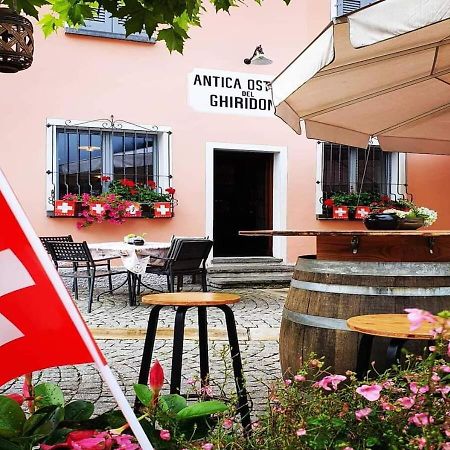 Antica Osteria Ghiridone Hotel Palagnedra Exterior foto